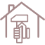 Hammer In A Hand Inside A House